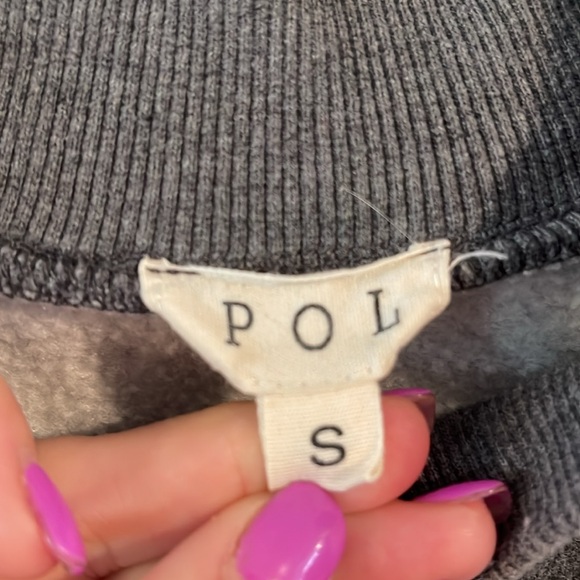 POL‎ Sweatshirt/Sweater Contrast Pullover Size S - Picture 2 of 7